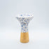 MOON HOOKAH PHUNEL BOWL METEOR WHITE / ムーンフーカー ファンネルボウル メテオホワイト&ブラック(シーシャ備品)